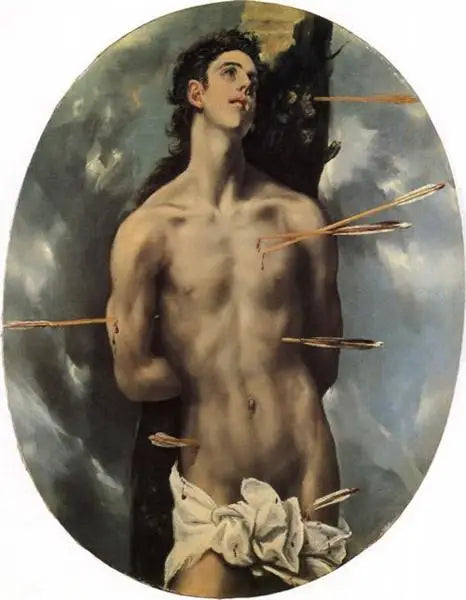 Pyhä Sebastian - El Greco
