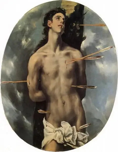 Pyhä Sebastian - El Greco