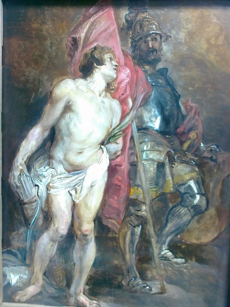 Pyhä Sebastian ja Pyhä Yrjö - Peter Paul Rubens