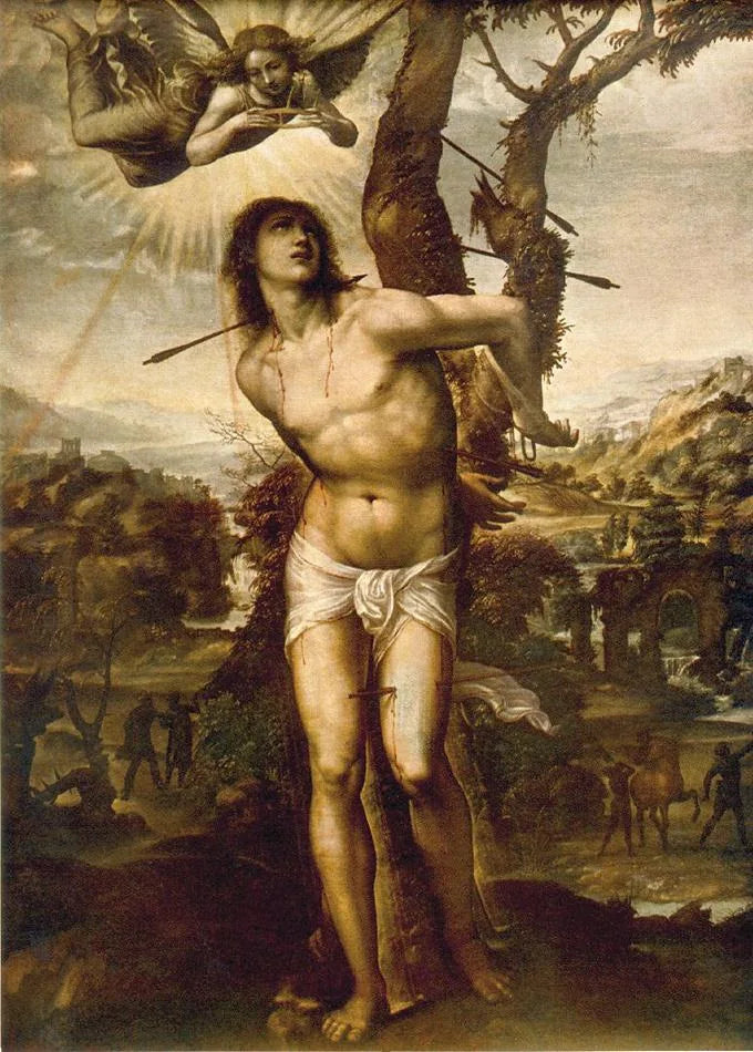 Pyhä Sebastianus - Il Sodoma (Giovanni Antonio Bazzi)