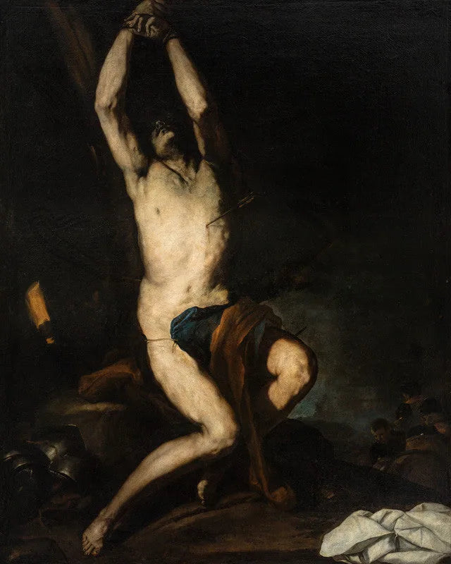 Pyhä Sebastianus - Luca Giordano