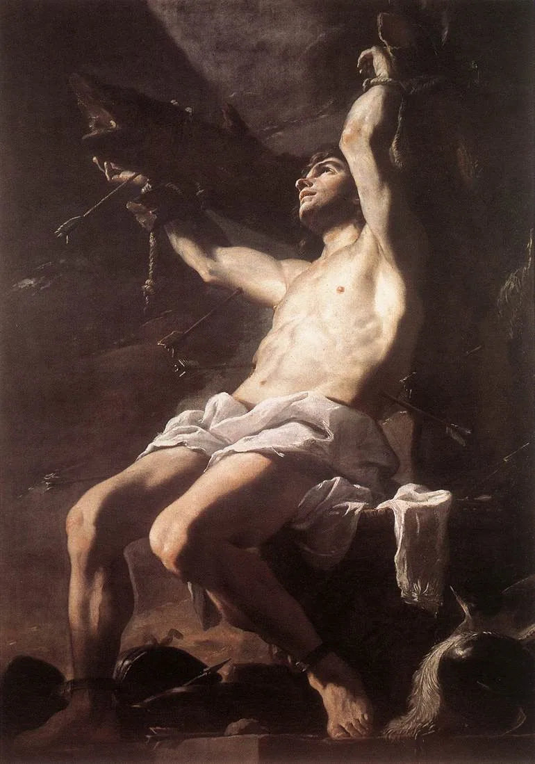 Pyhä Sebastianus - Mattia Preti