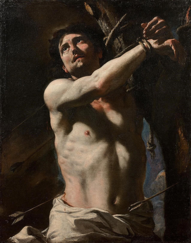 Pyhä Sebastianus - Mattia Preti