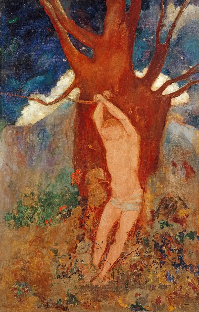Pyhä Sebastianus - Odilon Redon