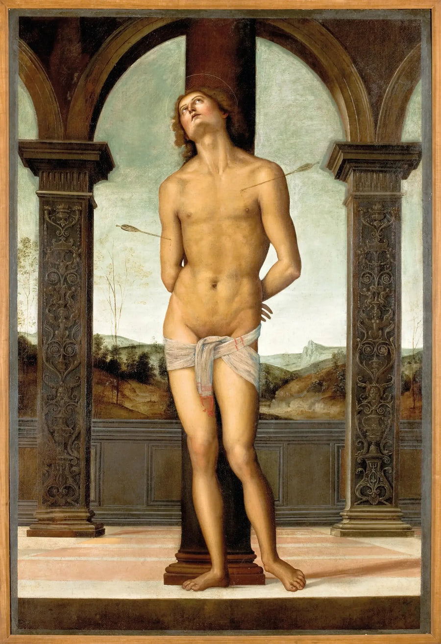 Pyhä Sebastianus - Pietro Perugino