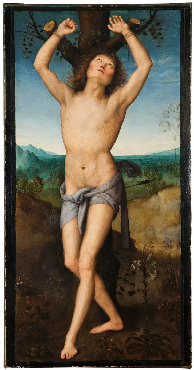 Pyhä Sebastianus - Pietro Perugino