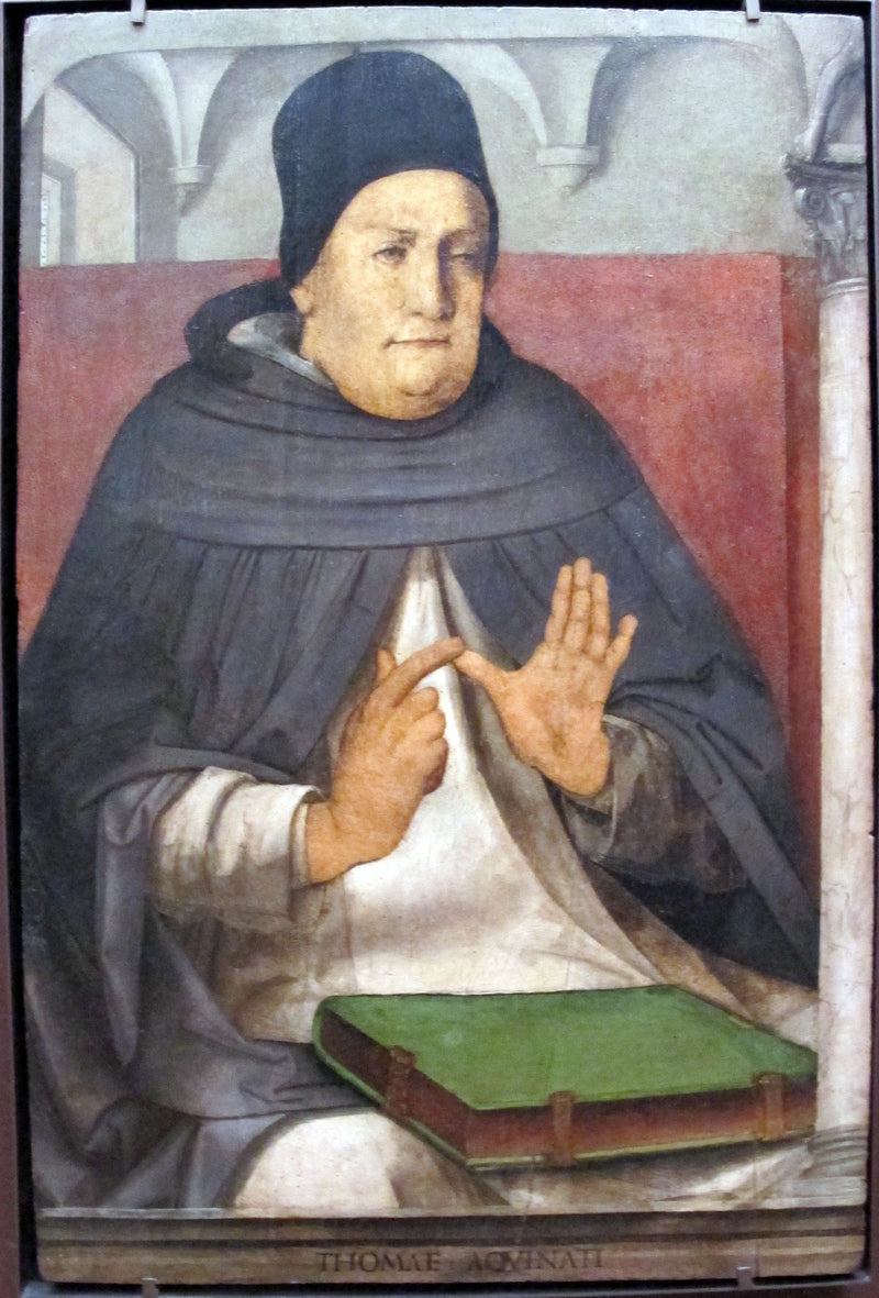 Pyhä Thomas Aquinas - Pedro Berruguete