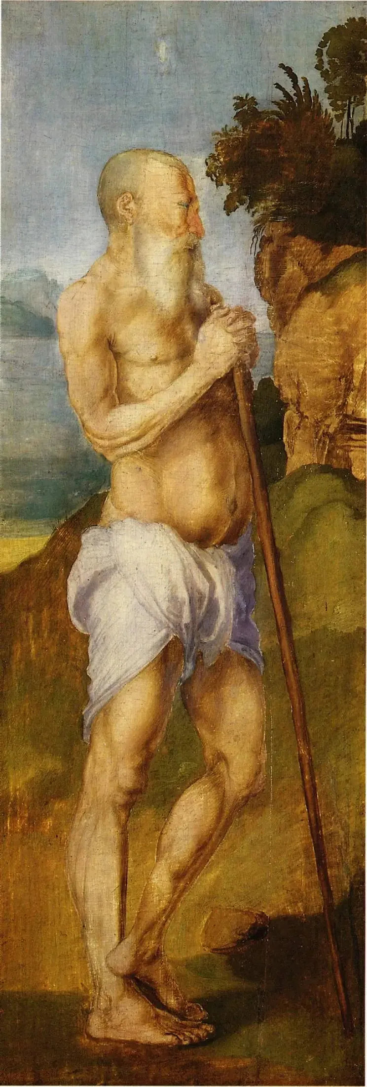 Pyhä Unuphrius - Albrecht Dürer