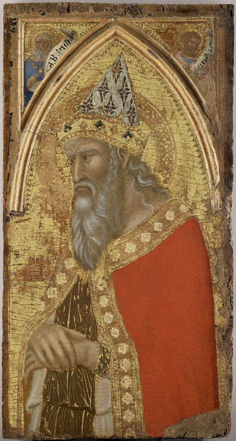 Saint Zacharie - Pietro Lorenzetti