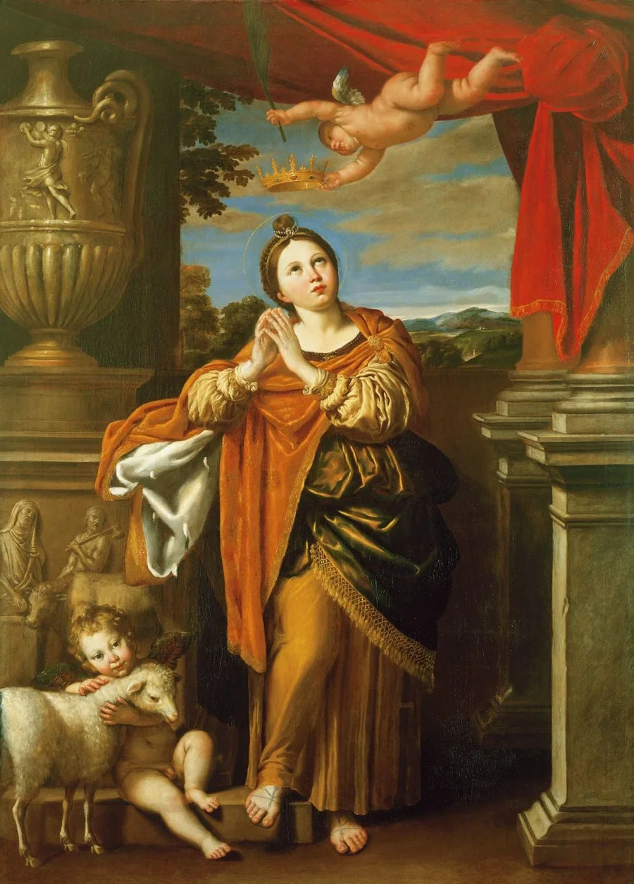Pyhä Agne - Domenichino