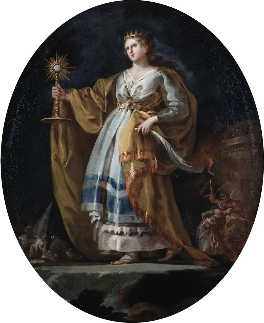 Pyhä Barbara - Francisco de Goya