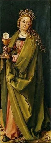 Pyhä Barbra - Hans Baldung Grien