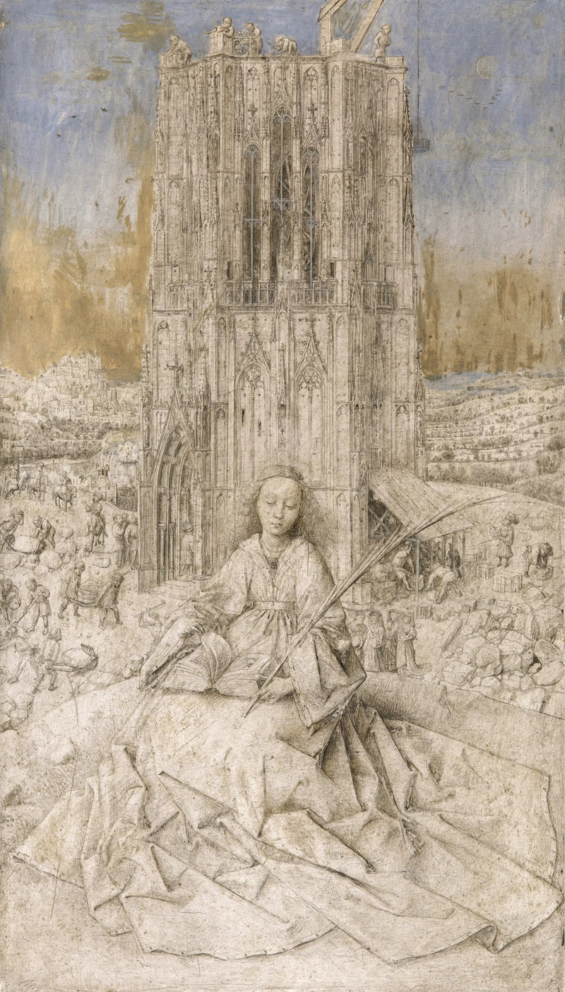 Pyhän Barban - Jan van Eyck