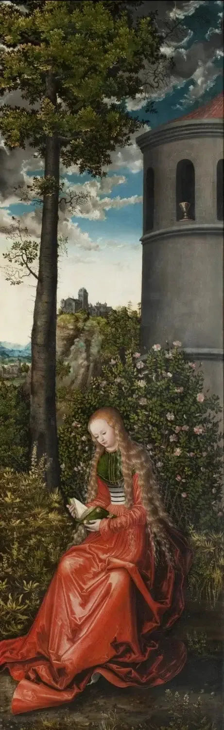 Pyhä Barbra - Lucas Cranach vanhempi