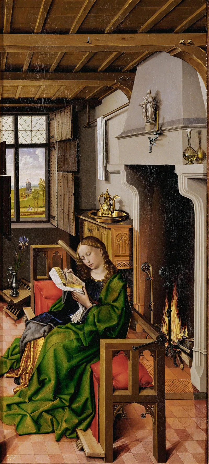 Pyhä Barbra - Robert Campin
