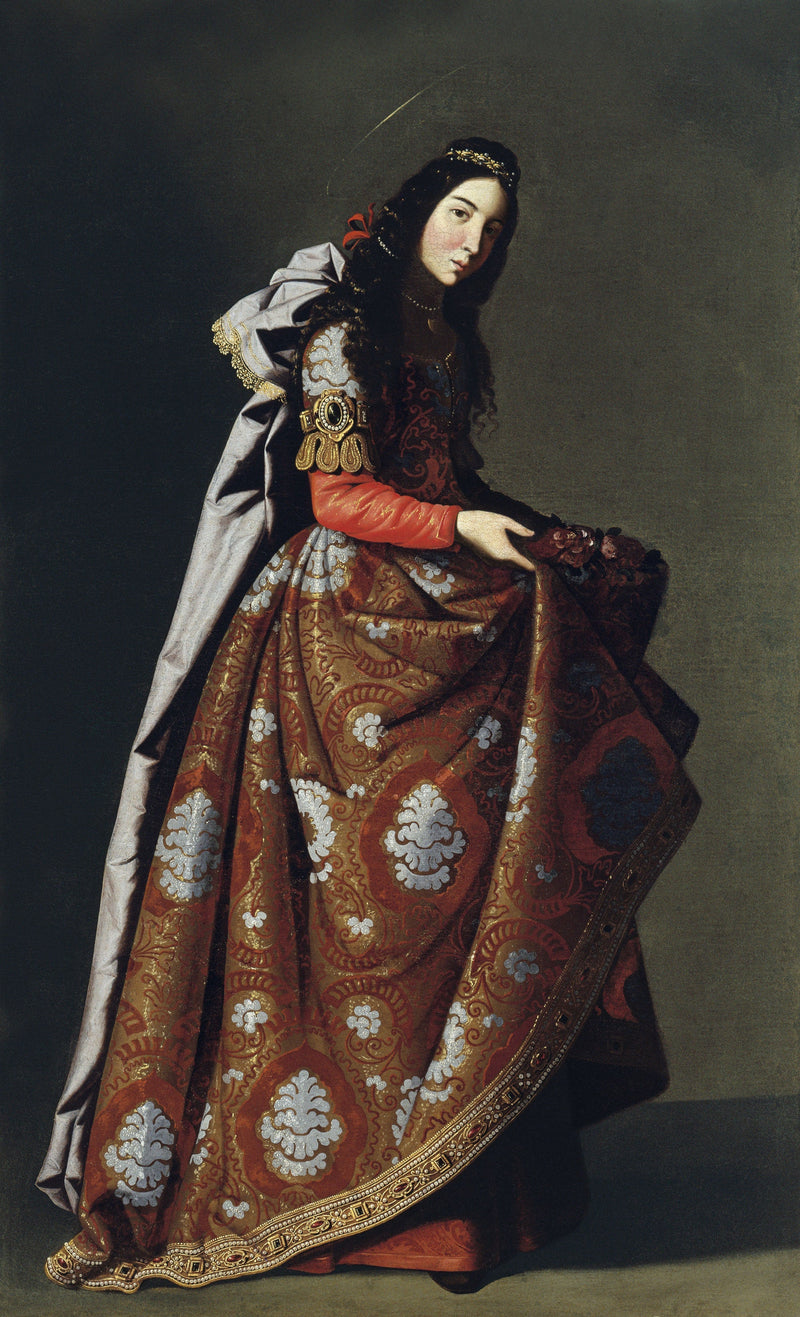 Pyhä Casilda - Francisco de Zurbarán