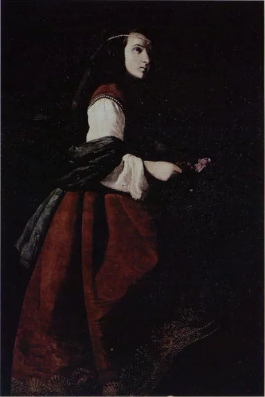 Pyhä Casilda - Francisco de Zurbarán