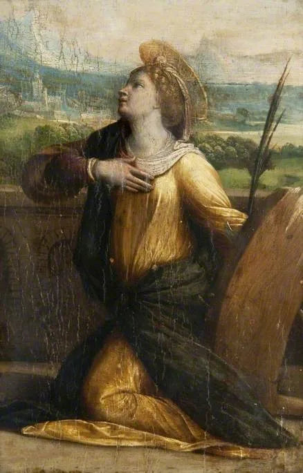 Sainte Catherine d'Alexandrie - Benvenuto Tisi