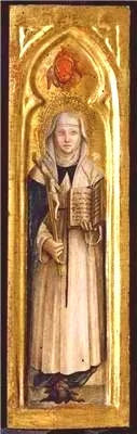 Pyhä Katariina Siilialainen - Carlo Crivelli
