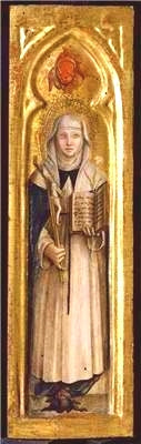Sainte Catherine de Sienne - Carlo Crivelli - Alpha Reproduction