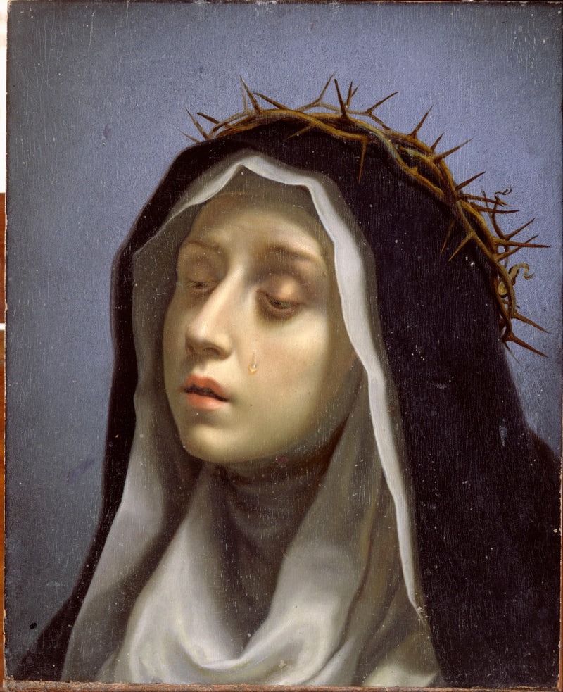 Pyhä Katariina Siilialainen - Carlo Dolci
