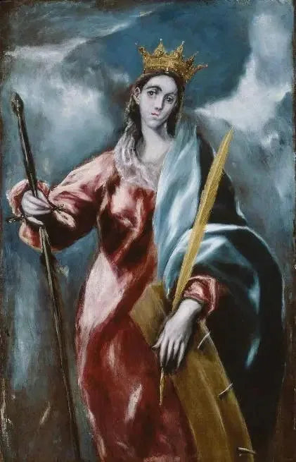 Pyhä Katariina - El Greco