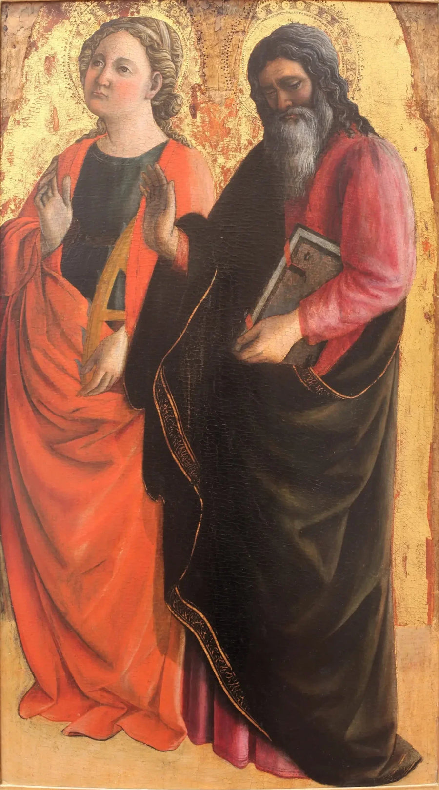 Pyhä Katariina ja pyhä evankelista - Fra Filippo Lippi