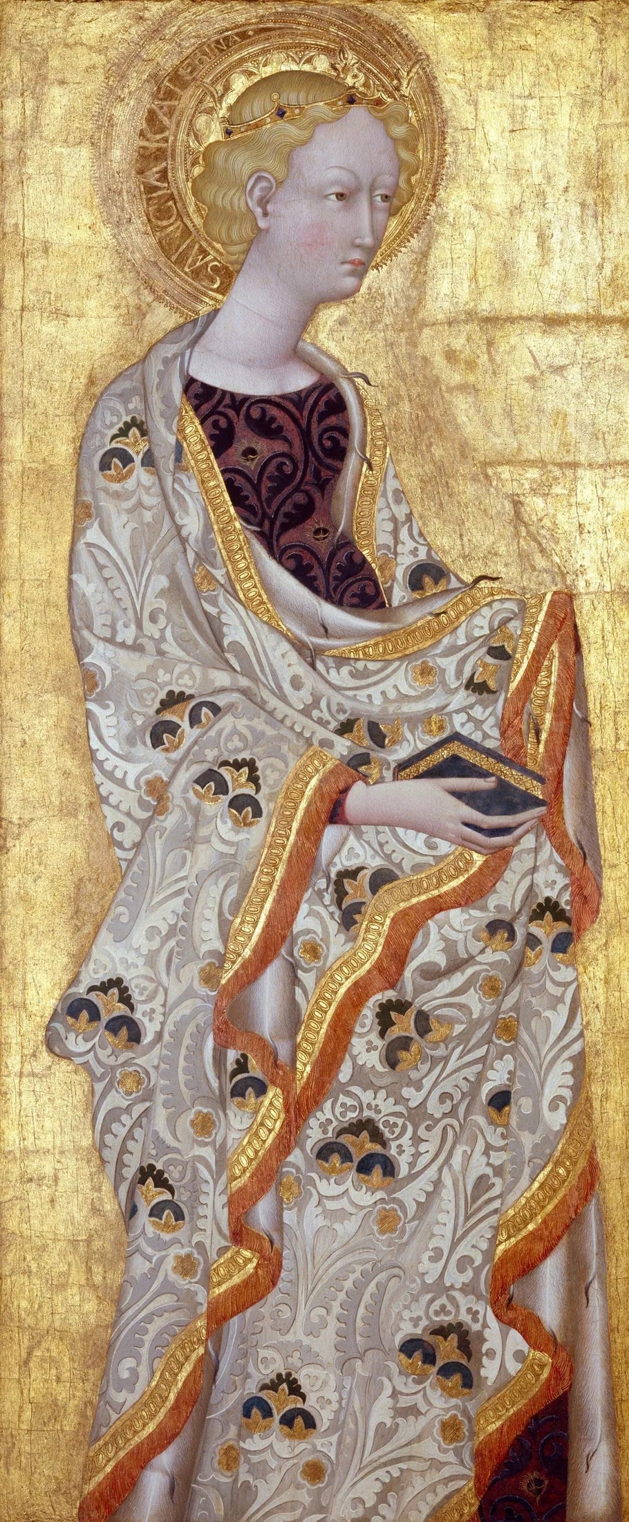 Sainte-Catherine - Giovanni di Paolo image 1 reproduction de peinture à l’huile
