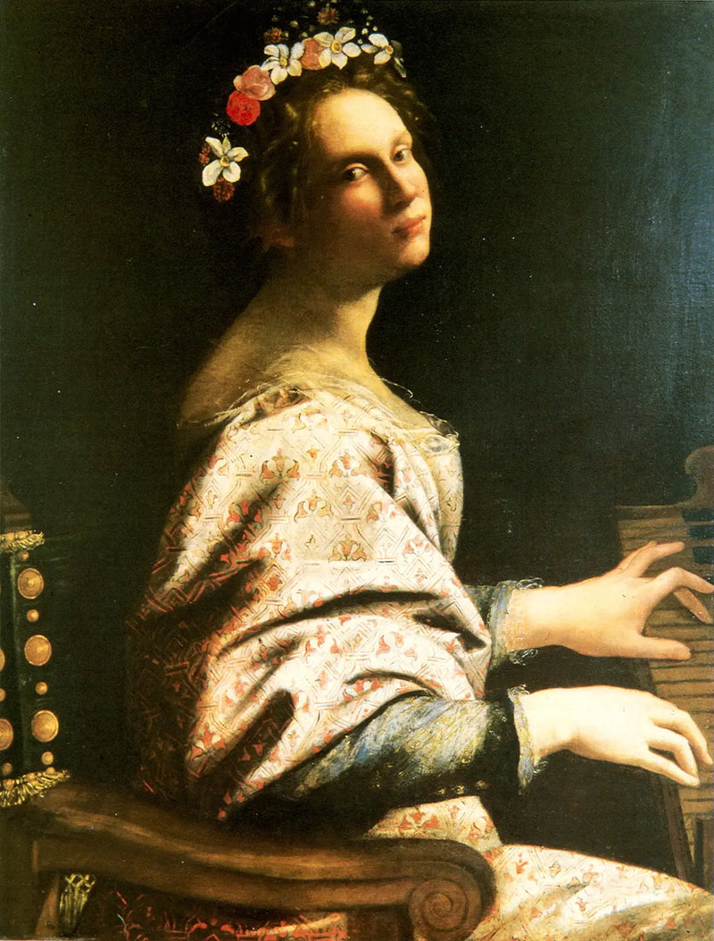 Pyhä Cecilia - Artemisia Gentileschi