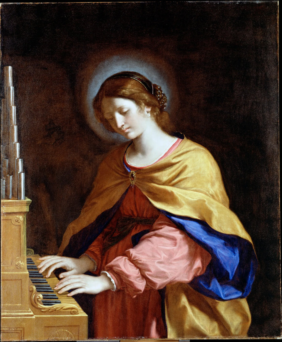 Pyhä Cecilia - Guercino