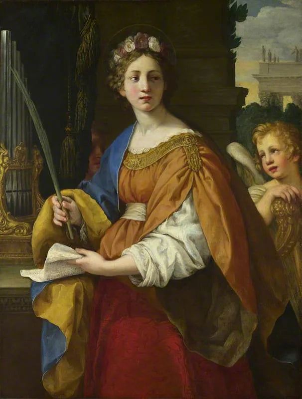 Pyhä Cecilia - Pietro da Cortona