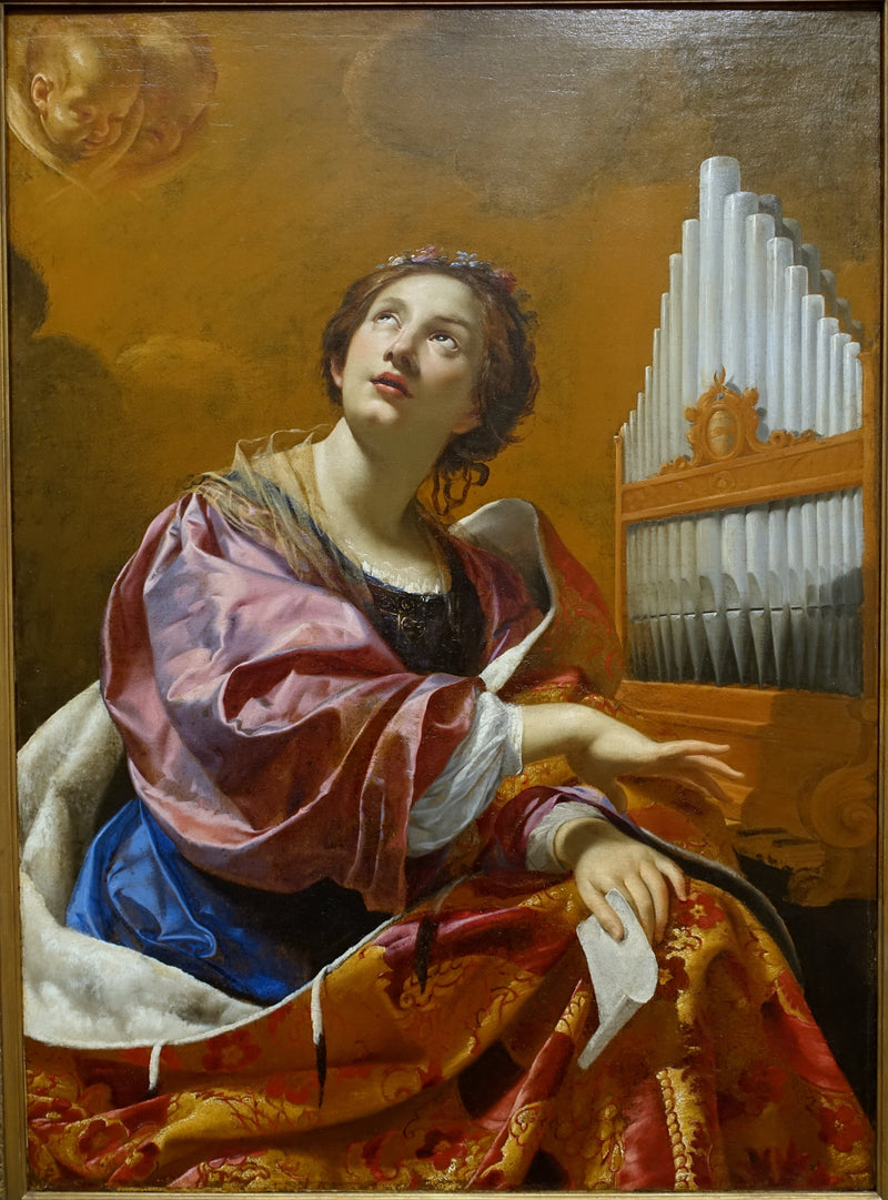 Pyhä Cecilia - Simon Vouet