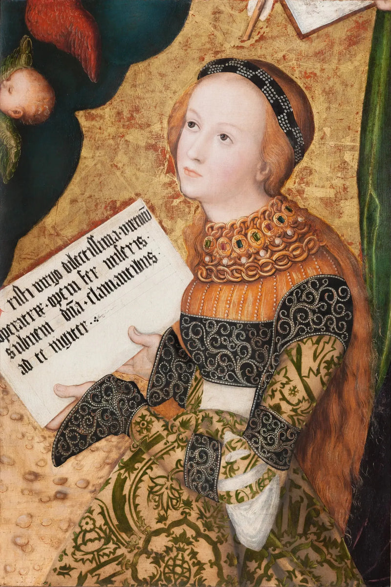Pyhä Kristiina - Lucas Cranach vanhempi