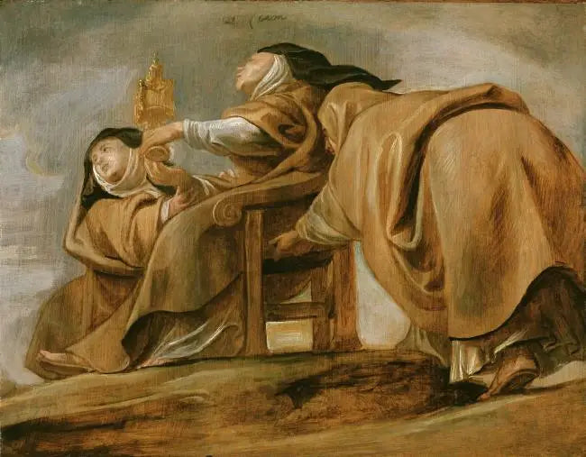 Pyhä Klara Assisilainen, 1620 - Peter Paul Rubens