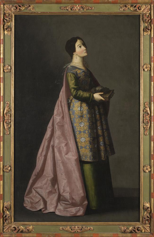 Sainte Emerentiana (Santa Emerenciana) - Francisco de Zurbarán