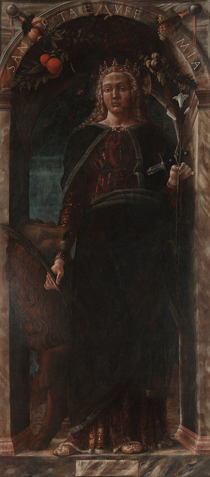 Pyhä Eufémia - Andrea Mantegna