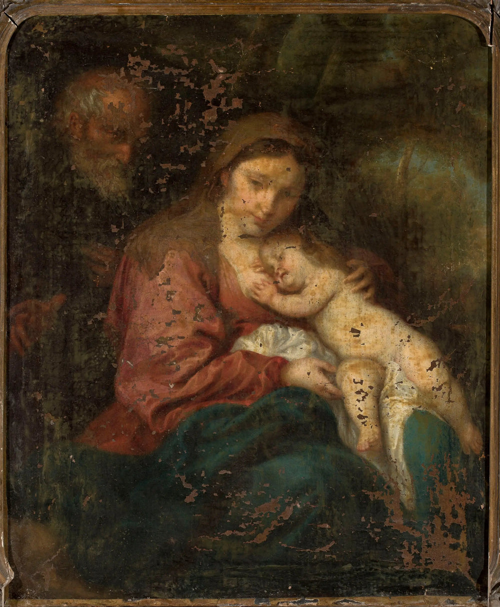 Sainte Famille - Antoine van Dyck - Alpha Reproduction