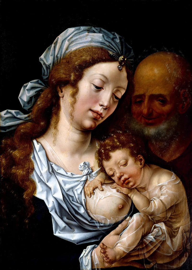 Pyhä perhe - Jan Gossaert