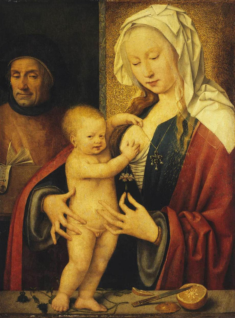 Pyhä perhe - Joos van Cleve