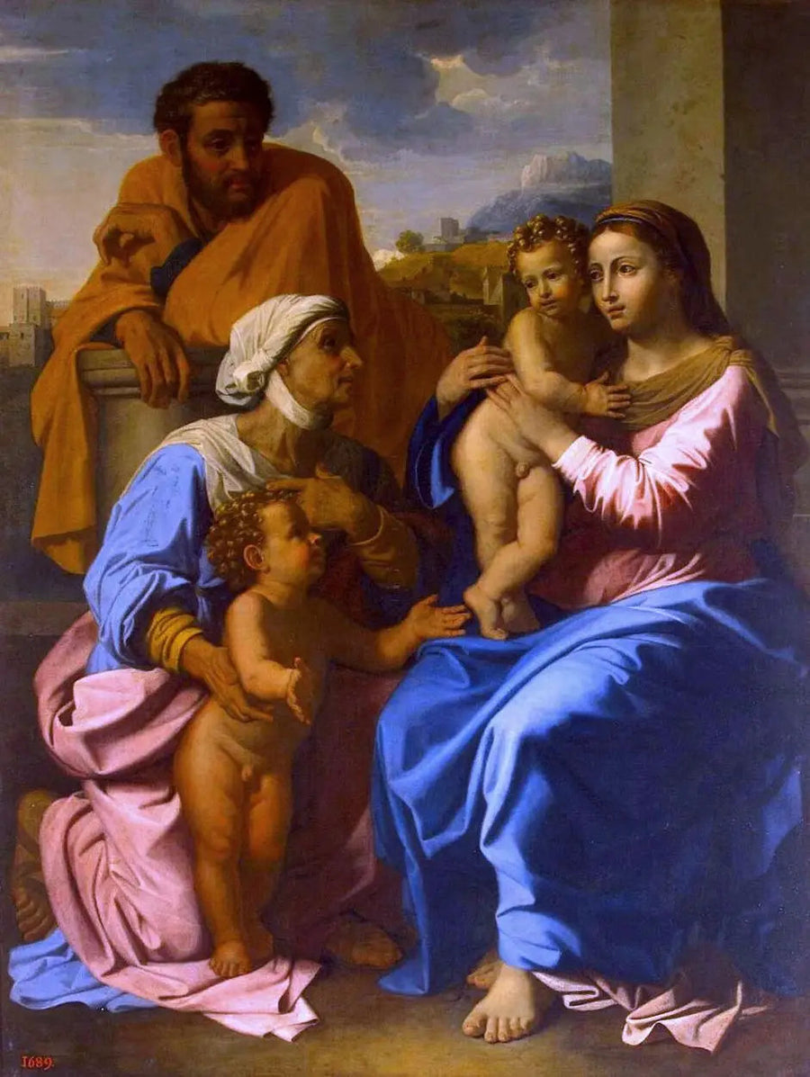 Pyhä perhe - Nicolas Poussin