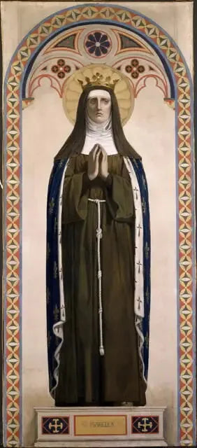 Ranskan pyhä Isabelle - Jean-Auguste-Dominique Ingres