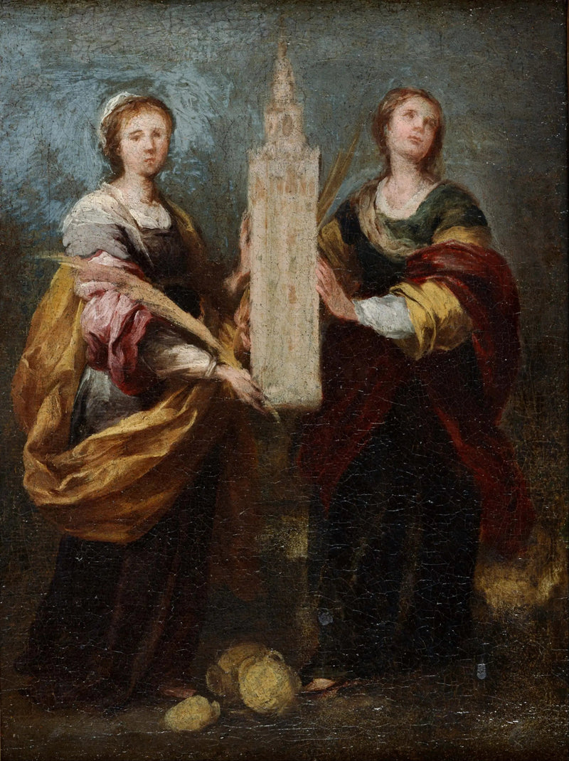 Sainte Justa ja Sainte Rufina - Bartolomé Esteban Murillo