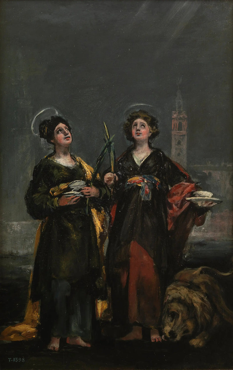 Pyhä Juste ja Pyhä Rufina - Francisco de Goya