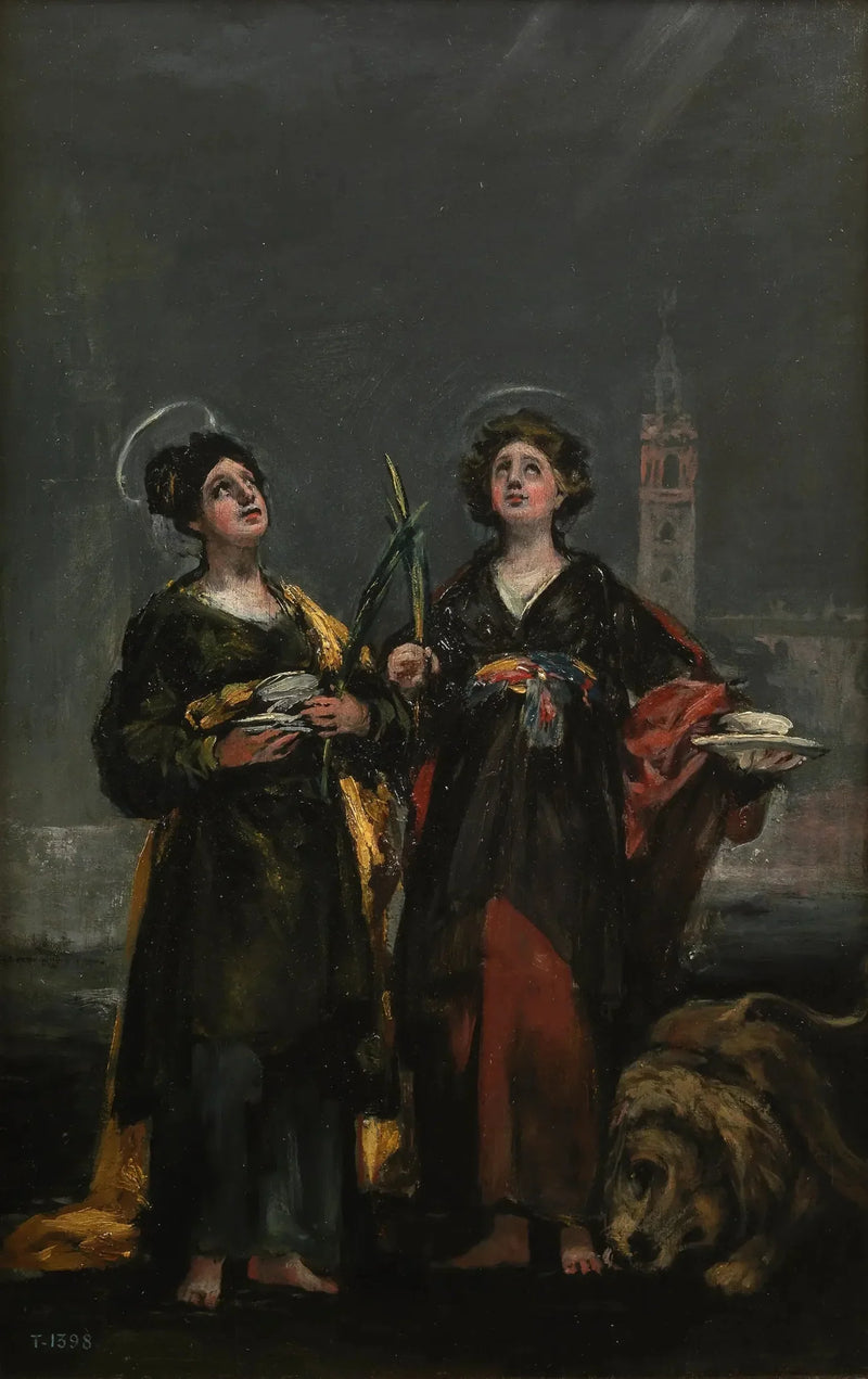 Pyhä Juste ja Pyhä Rufina - Francisco de Goya