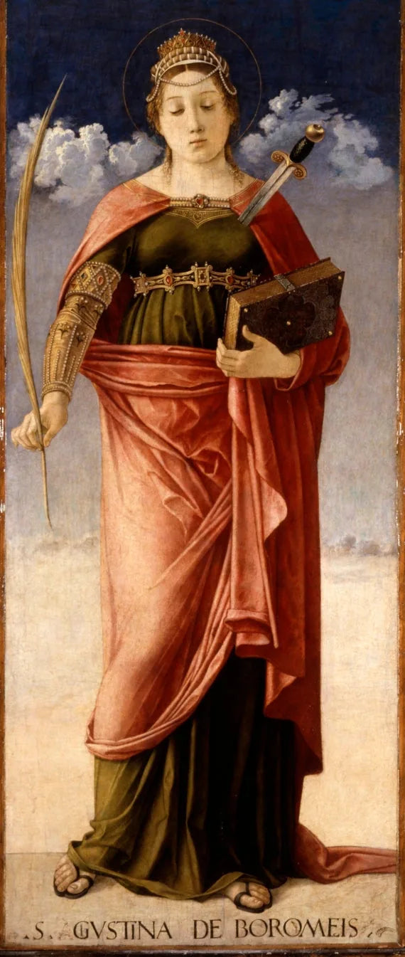 Sainte-Justinen Borromeo - Giovanni Bellini