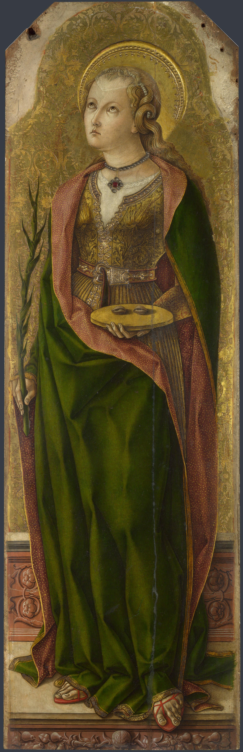 Pyhä Lucia - Carlo Crivelli