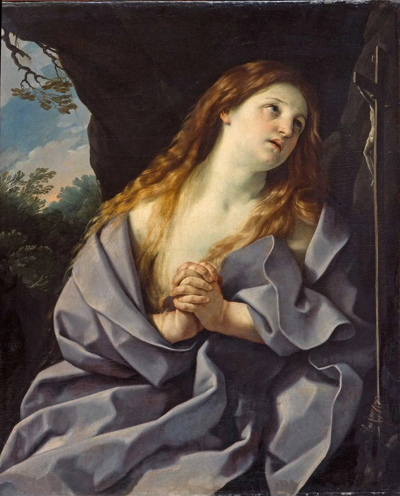 Pyhä Maarja rukoilemassa - Guido Reni