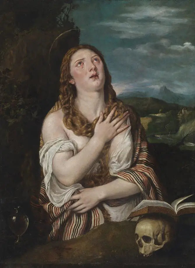 Pyhä Magdalena katumuksellinen - Titian