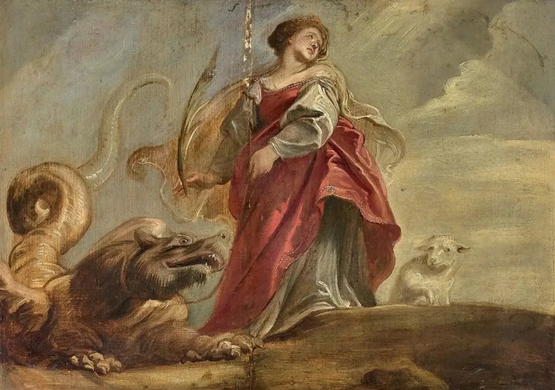 Pyhä Margareeta - Peter Paul Rubens
