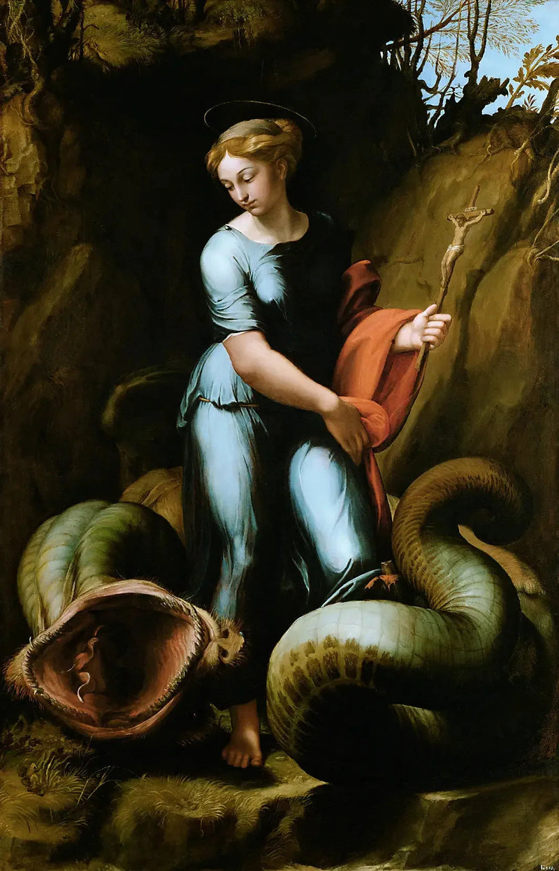 Pyhä Margareeta - Raphael Sanzio